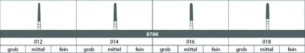 Intensiv FG-Diamanten Figur 878K