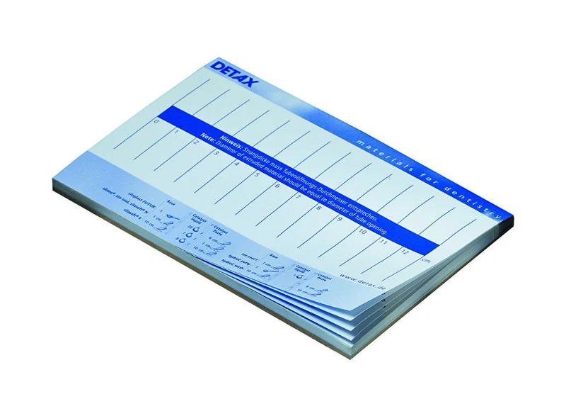 DETAX Anmischblock Pergamin