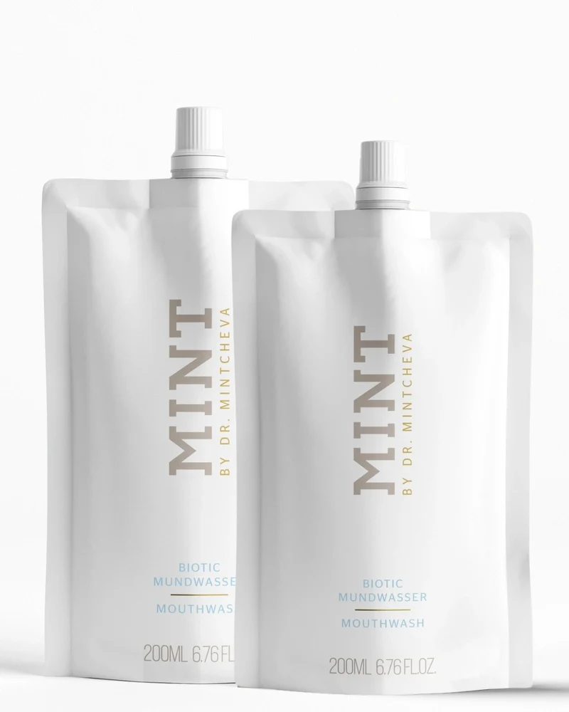 MINT BIOTIC MUNDWASSER REFILL 2x
