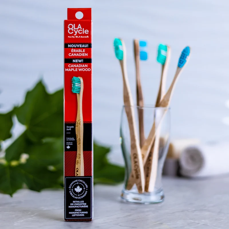 OLA Maple Wood Toothbrush