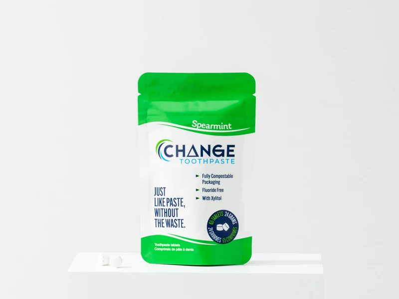1-Month Spearmint Toothpaste Tablets