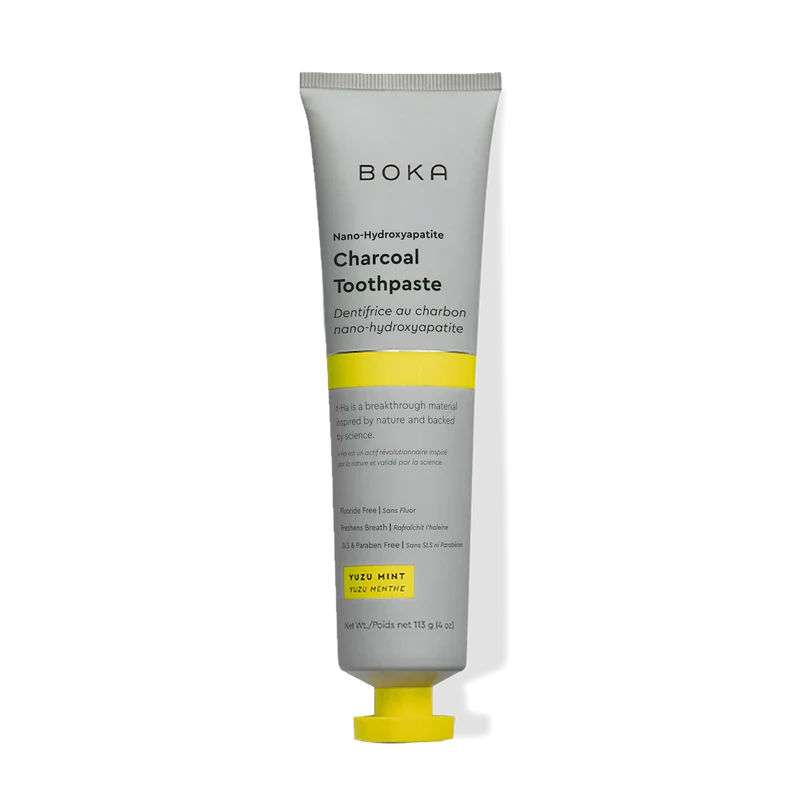 Charcoal Yuzu Mint Nano-hydroxyapatite Toothpaste