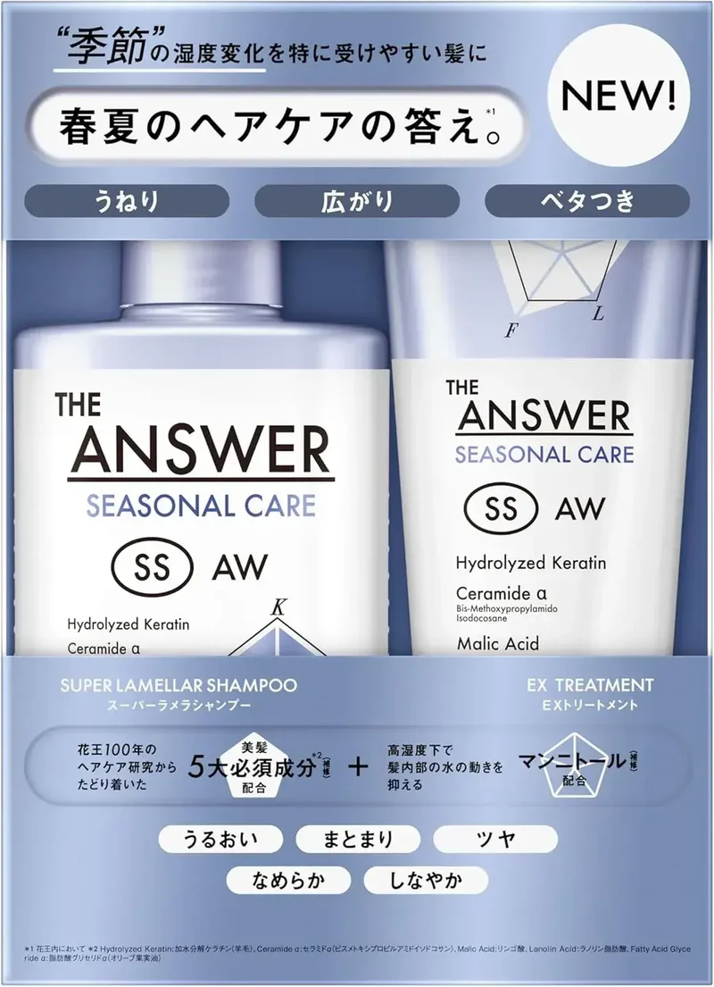 The Answer Seasonal Care Super Lamella Shampoo & Treatment Set 620ml
