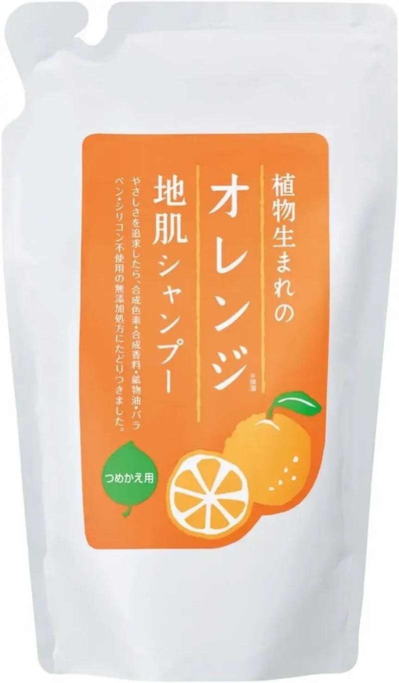 Botanical Orange Scalp Shampoo Refill 11.5 fl oz 340 ml