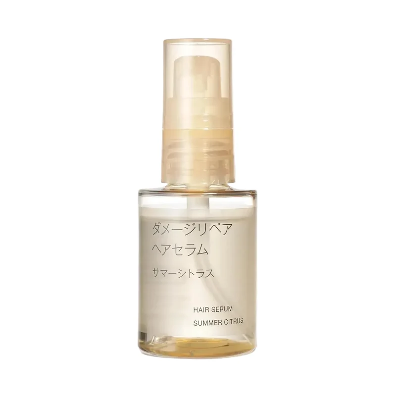 Muji Damage Repair Hair Serum for Ends, Summer Citrus 45mL
