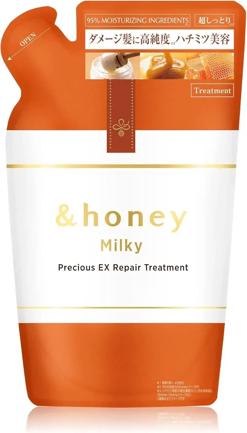 &honey Milky Precious EX Repair Hair Treatment Replacement 350g