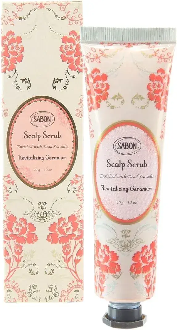 Sabon Head Scrub Replenishing Geranium Scalp Treatment 3.17 oz