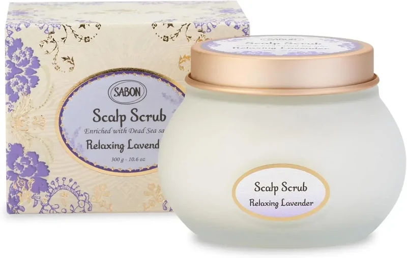Sabon Relaxing Lavender Head Scrub for Hair & Scalp 300g