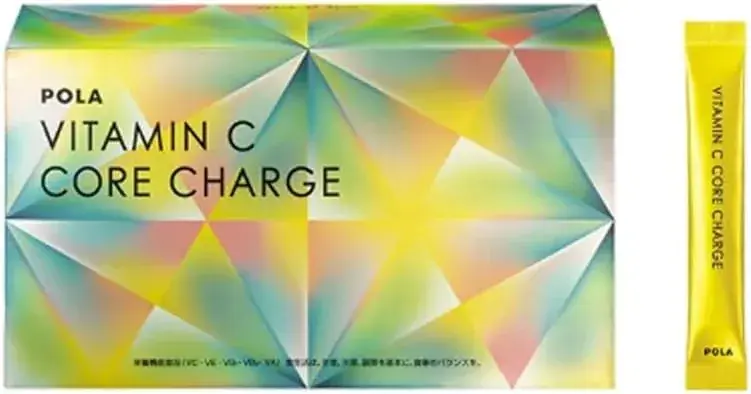 Pola Core Charge Vitamin C Nutritional Health Supplement 90 Packets
