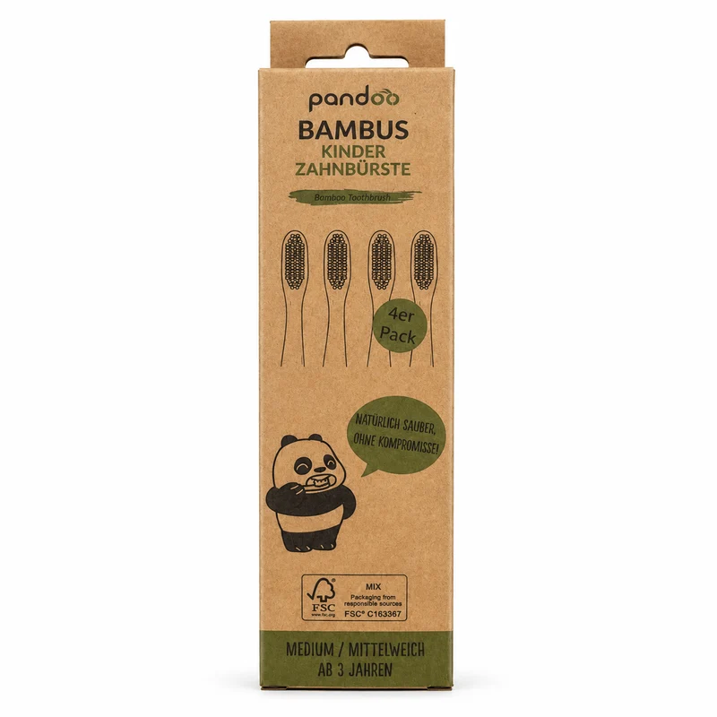 Kinder Bambus Zahnbürsten