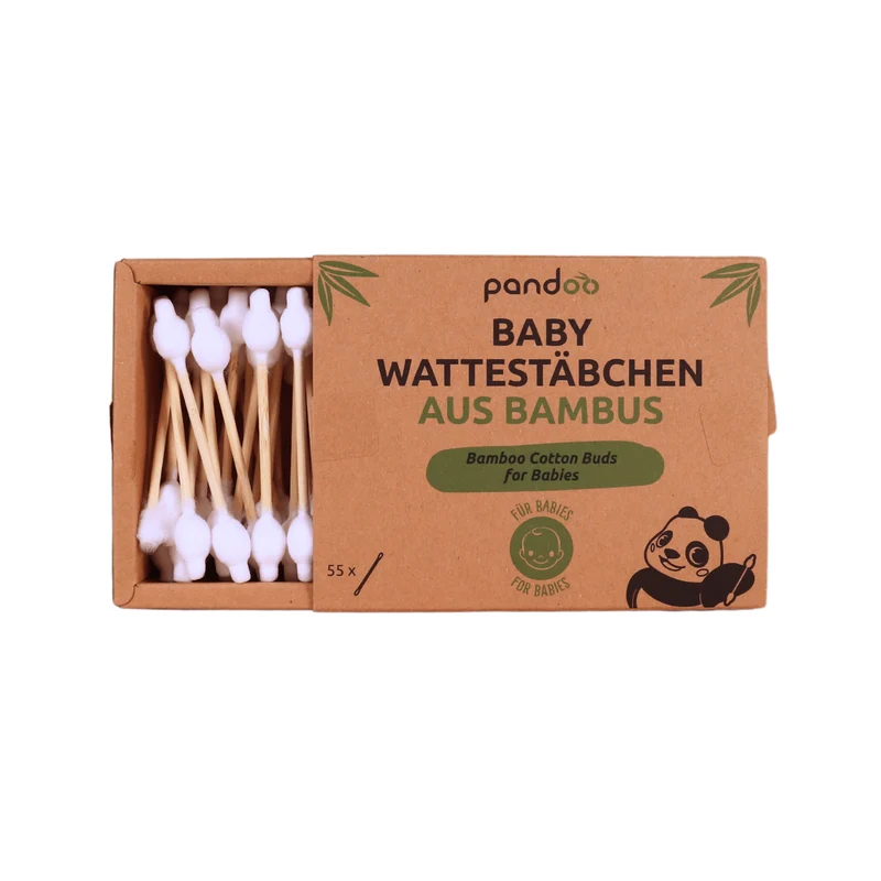 Wattestäbchen für Kinder und Babys mit Sicherheitskopf