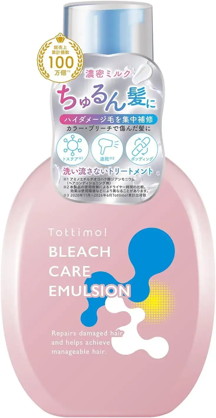 Tottimo Bleach Care Hair Milk Leave-In Emulsion Treatment 120ml