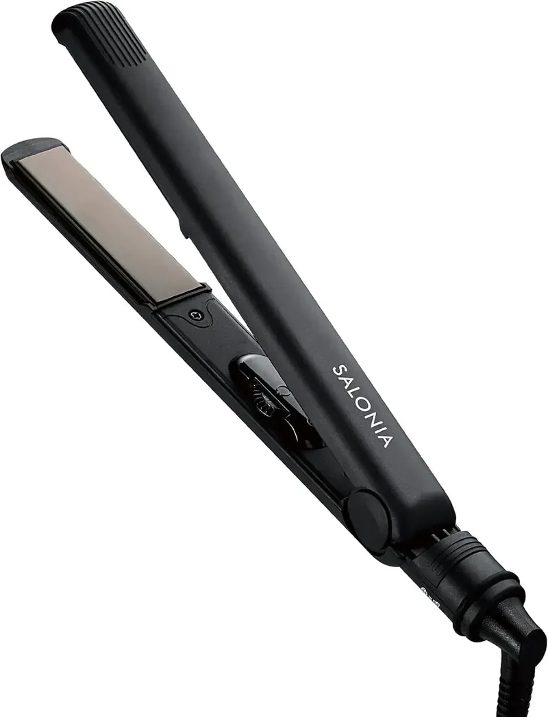 Salonia Straight Hair Iron 24mm Ceramic Titanium Hair Straightener