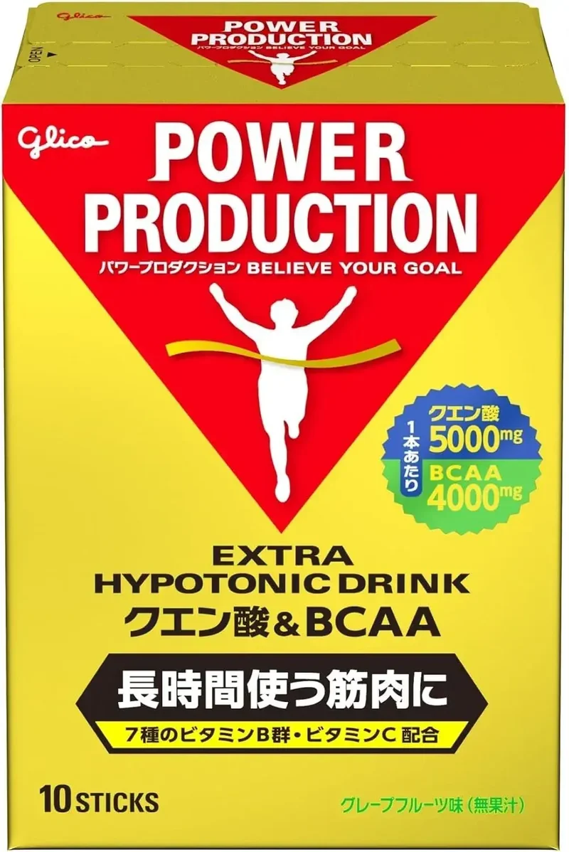 Power Production Extra Hypotonic BCAA Drink - 10-Bottle Pack