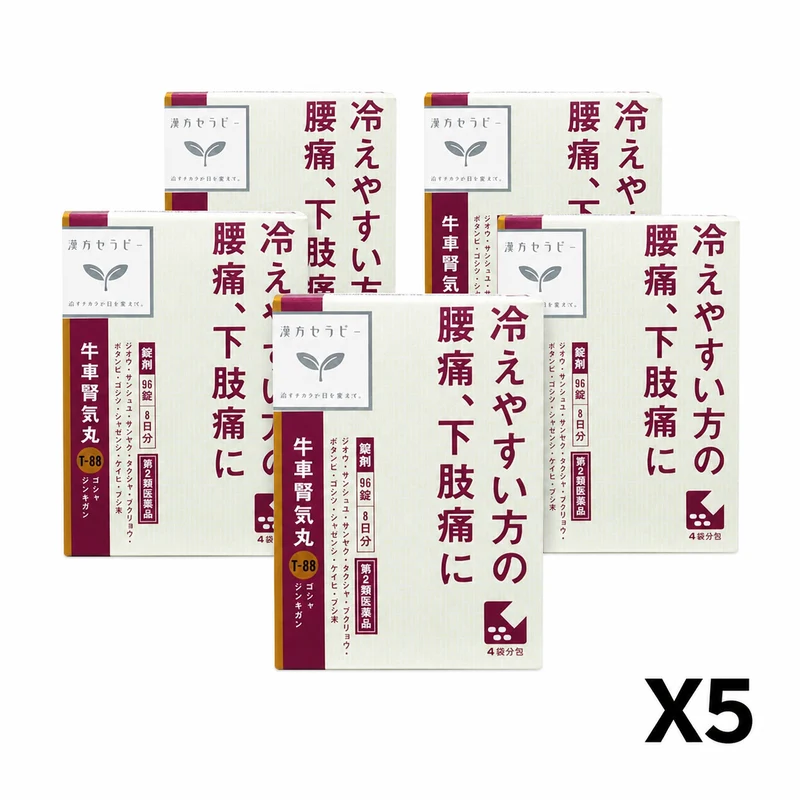 Kracie Kampo Goshajinkigan Extract Tablets 96 Count, 5-Pack