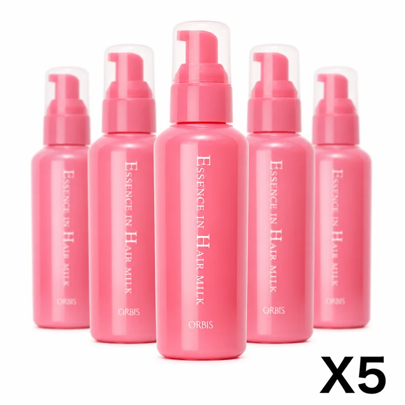 Orbis Essence Hair Milk 140g - Japanese Haircare 5-Pack