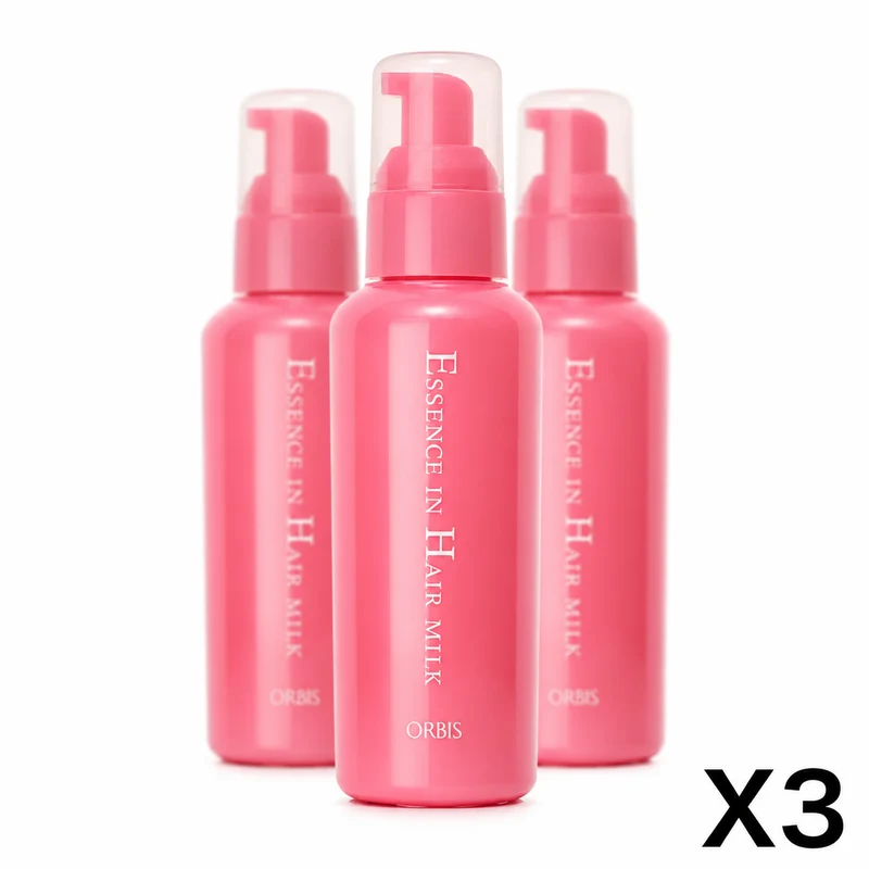 Orbis Essence Hair Milk 140g Set of 3 - Japanese Hair Treatment