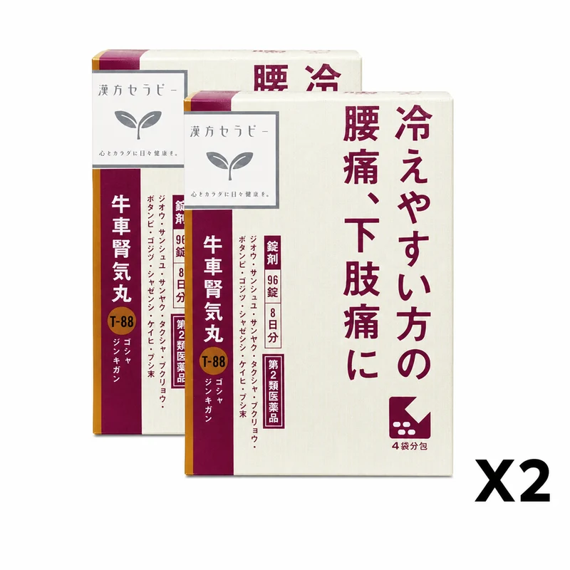 Kracie Kampo Goshajinkigan Extract Tablets 96 Count (2-Pack)