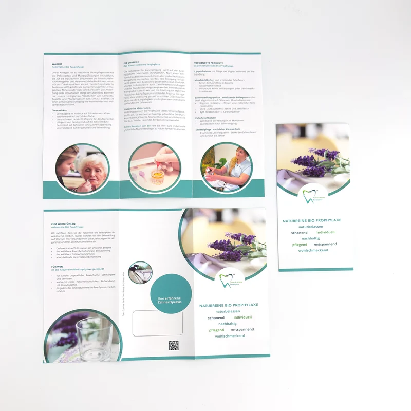 Flyer Naturreine Bio Prophylaxe