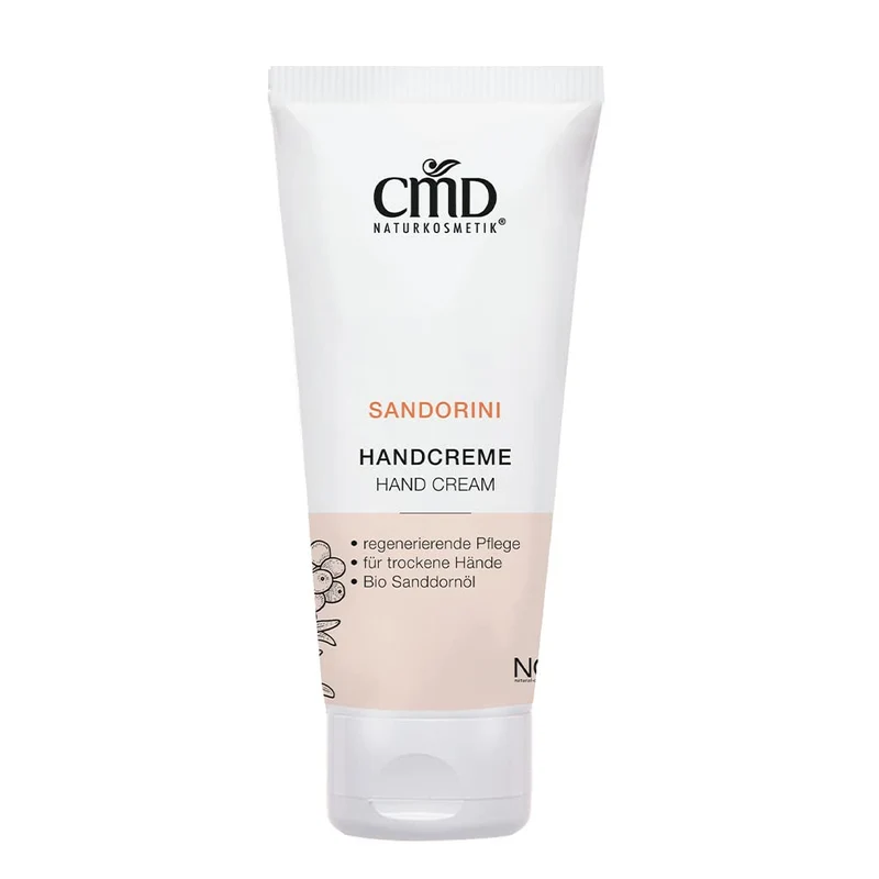 SANDORINI Handcreme 100ml mit Ölen aus Sanddorn und Avocado, Bienenwachs, Kamille und Sheabutter