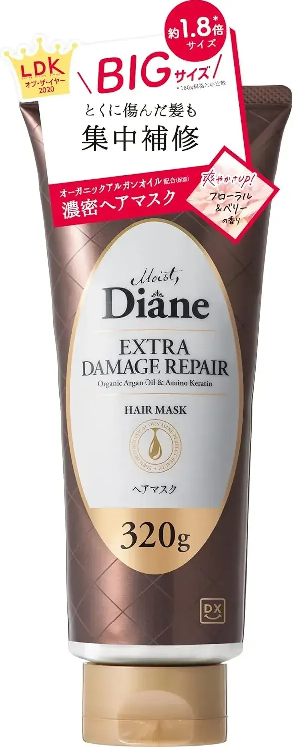 Diane Damage Repair Hair Mask - Floral Berry Scent - 11.6 oz