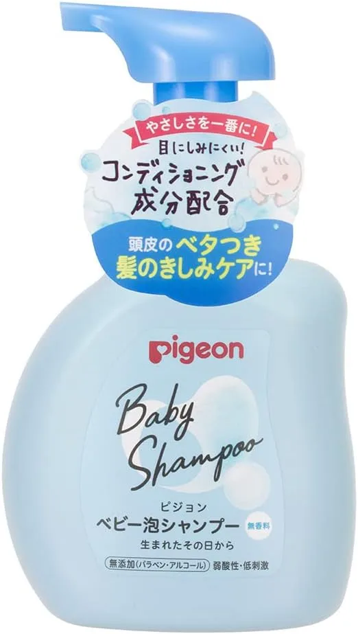 Pigeon Baby Gentle Foam Shampoo - Cleansing Hair Care 350ml