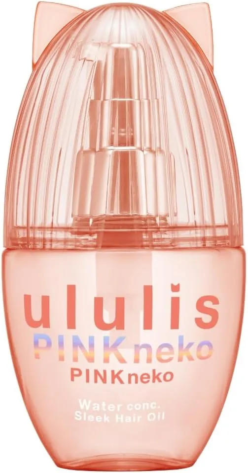 Ululis Pink Me Neko Water Sleek Hair Oil for Wavy Hair 100ml