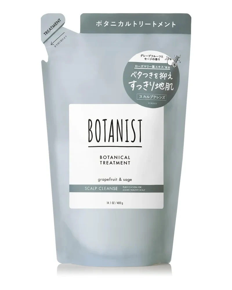 Botanist Scalp Cleanse Treatment Refill 400G for Healthy Hair