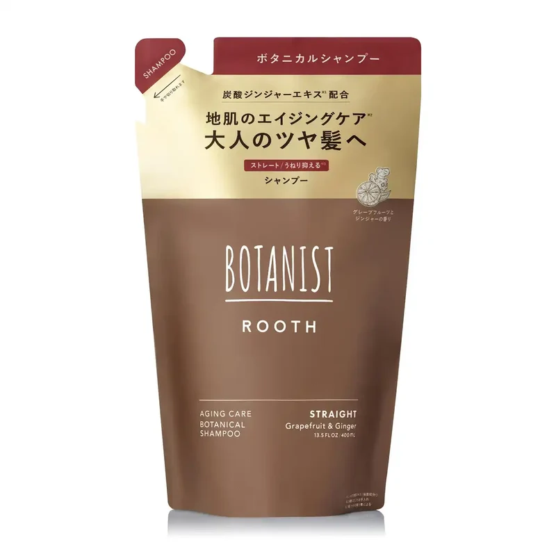 Botanist Rooth Shampoo Refill for Straight Hair Anti-Aging Care New Model
