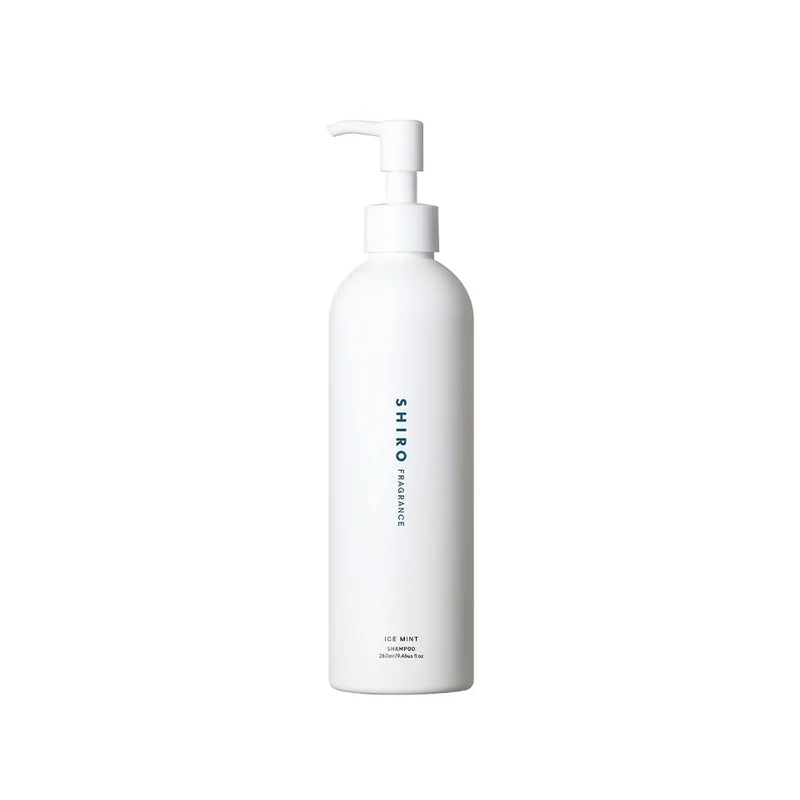 Shiro Ice Mint Shampoo 280Ml Refreshing Hair Cleanser for All Hair Types